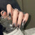 12 Sizes-24 Pcs Press On Nails R722