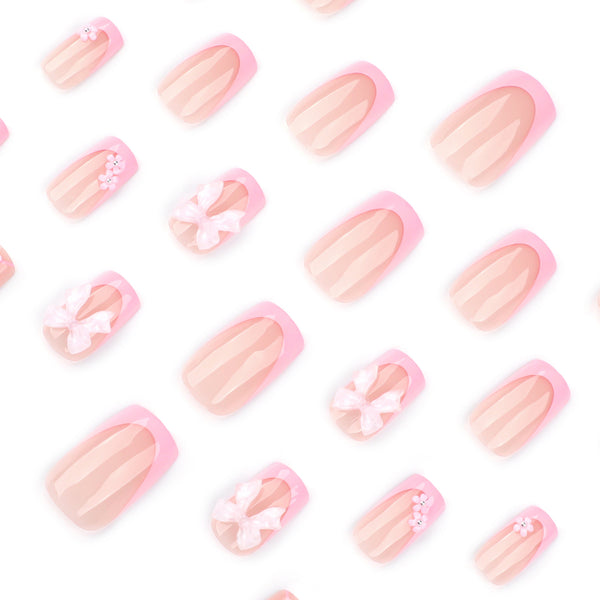 12 Sizes-24 Pcs Press On Nails JP4322