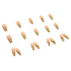 12 Sizes-24 Pcs Press On Nails Z251