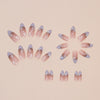 12 Sizes-24 Pcs Press On Nails W1597