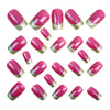 12 Sizes-24 Pcs Press On Nails Y1793