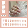12 Sizes-24 Pcs Press On Nails W1498