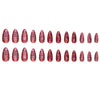 12 Sizes-24 Pcs Press On Nails W1585