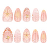 12 Sizes-24 Pcs Press On Nails JP4340
