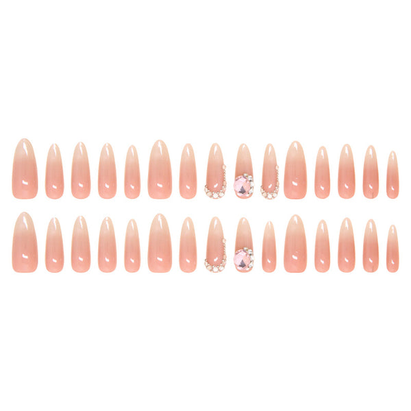 12 Sizes-24 Pcs Press On Nails MY082