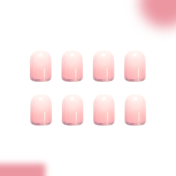 12 Sizes-24 Pcs Press On Nails C1437