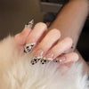 12 Sizes-24 Pcs Press On Nails JP1230