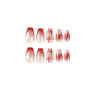 12 Sizes-24 Pcs Press On Nails JP2310