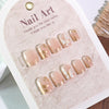 12 Sizes-24 Pcs Press On Nails JL0682