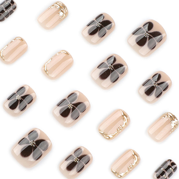 12 Sizes-24 Pcs Press On Nails JP4023