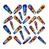 12 Sizes-24 Pcs Press On Nails Y1403