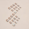 12 Sizes-24 Pcs Press On Nails Z655