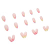 12 Sizes-24 Pcs Press On Nails W076