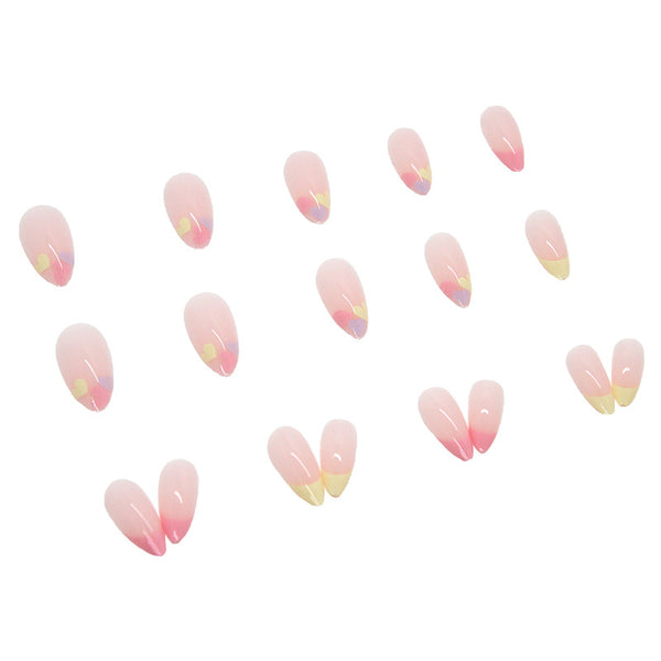 12 Sizes-24 Pcs Press On Nails W076