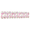 12 Sizes-24 Pcs Press On Nails JB1251