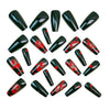 12 Sizes-24 Pcs Press On Nails Y1668
