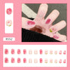 12 Sizes-24 Pcs Press On Nails R521
