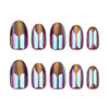 12 Sizes-24 Pcs Press On Nails DIY46
