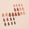 12 Sizes-24 Pcs Press On Nails W1777