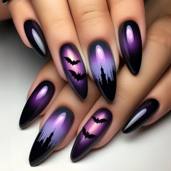 12 Sizes-24 Pcs Press On Nails Y857