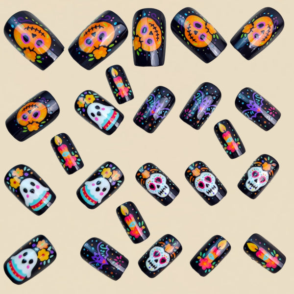 12 Sizes-24 Pcs Press On Nails y2060-24