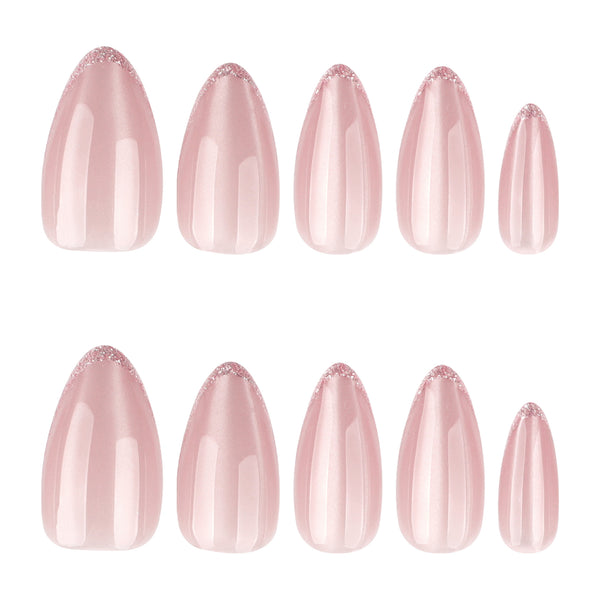 12 Sizes-24 Pcs Press On Nails JP4189