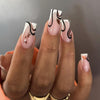 12 Sizes-24 Pcs Press On Nails JP3041