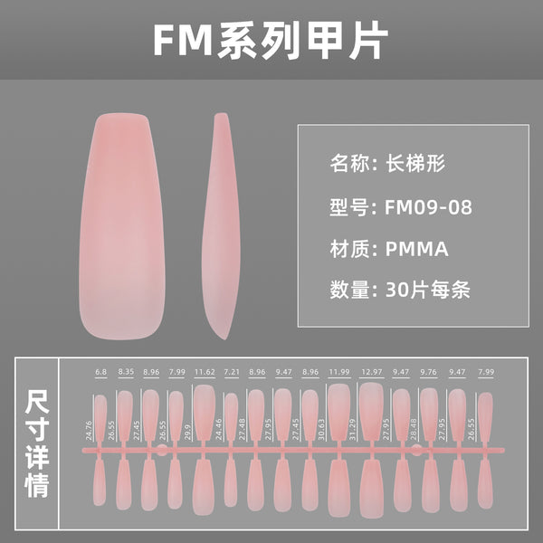 15 Sizes-30 Pcs Press On Nails FM09-01