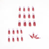 12 Sizes-24 Pcs Press On Nails JP1110