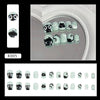 12 Sizes-24 Pcs Press On Nails K005