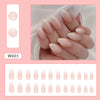 12 Sizes-24 Pcs Press On Nails W619