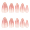 12 Sizes-24 Pcs Press On Nails JP4133