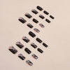 24pcs/Set Press On Nails F027