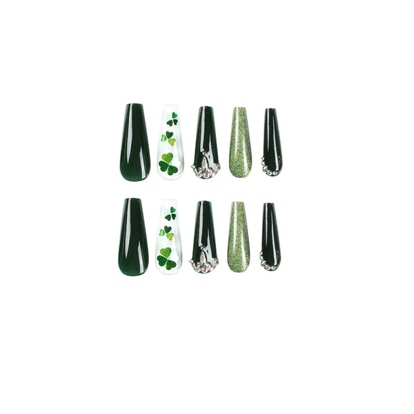 12 Sizes-24 Pcs Press On Nails JP2300