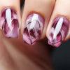 12 Sizes-24 Pcs Press On Nails W1252