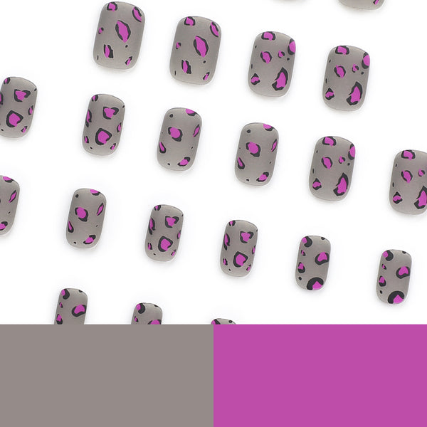 12 Sizes-24 Pcs Press On Nails JP3237