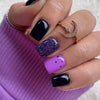 12 Sizes-24 Pcs Press On Nails C1614