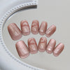 12 Sizes-24 Pcs Press On Nails MY036