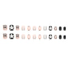 12 Sizes-24 Pcs Press On Nails Z502