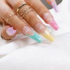 12 Sizes-24 Pcs Press On Nails JP1123