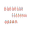 12 Sizes-24 Pcs Press On Nails JP4404