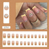 12 Sizes-24 Pcs Press On Nails Z751