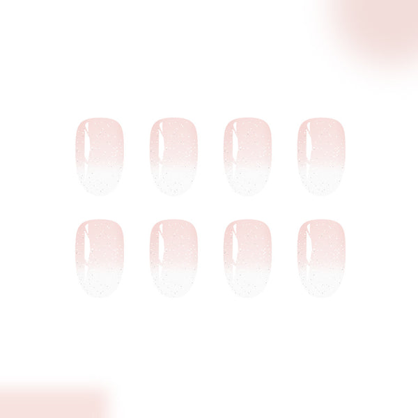 12 Sizes-24 Pcs Press On Nails C1040