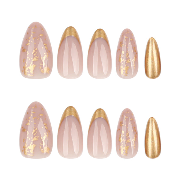12 Sizes-24 Pcs Press On Nails JP3749