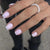 12 Sizes-24 Pcs Press On Nails W770