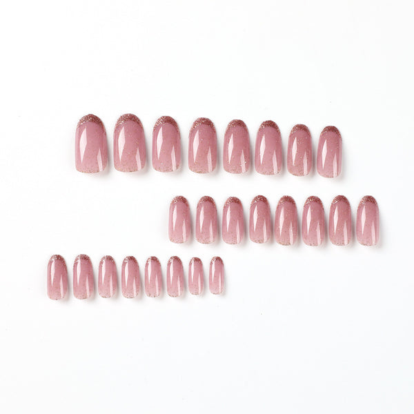 12 Sizes-24 Pcs Press On Nails JP2128