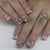 12 Sizes-24 Pcs Press On Nails JP3658