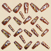 12 Sizes-24 Pcs Press On Nails Y2030