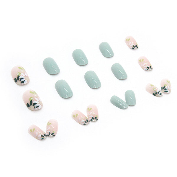 12 Sizes-24 Pcs Press On Nails W158
