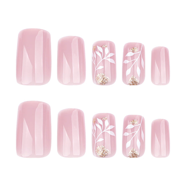 12 Sizes-24 Pcs Press On Nails JP3746